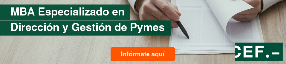 MBA Especializado en Dirección y Gestión de Pymes