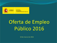 Aprobada la oferta de empleo público para 2016 con un total de 19.121 plazas