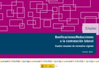 Guía de Bonificaciones/Reducciones a la contratación laboral. SEPE