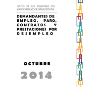 El número de desempleados se sitúa en octubre en 4.526.804 personas, 284.579 menos que hace un año 