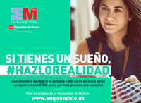 Madrid. Programa de ayudas del Plan de Empleo para autónomos