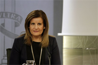 Fátima Báñez destaca que tres de cada cuatro asalariados tiene un contrato indefinido 