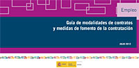 Guía de modalidades de contratos y medidas de fomento de la contratación