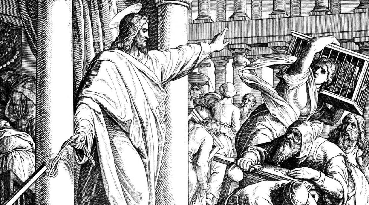 Expulsión de los mercaderes del templo