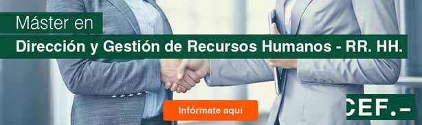 áster en Dirección y Gestión de Recursos Humanos - RR. HH.