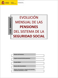 La nómina de pensiones contributivas de diciembre alcanza los 8.360 millones de euros