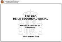 La ejecución presupuestaria de la Seguridad Social registra un saldo negativo de 3.119,23 millones de euros, equivalente al 0,29% del PIB 