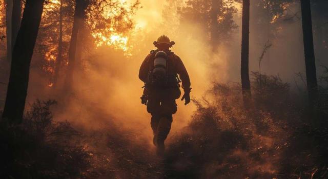 La ETIS no sustituye el despido por ineptitud sobrevenida, sino que modula sus efectos Bomberos forestales: el pase a la situación de excedencia temporal por ineptitud sobrevenida equivale a situación legal de desempleo. Imagen de un bombero forestal en un bosque con fuego