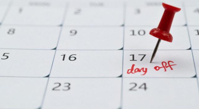 La reclamación previa administrativa no reanuda el plazo de caducidad. Imagen de calendario con día marcado