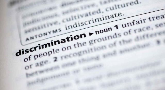 Imagen de la descripción de discriminación en un diccionario
