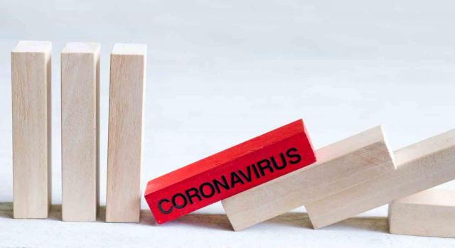 Efecto dominó de coronavirus