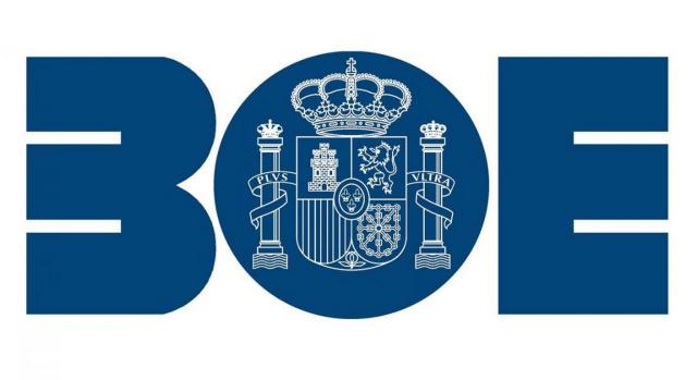 Estructura departamento ministeriales. Imagen del logo del boe