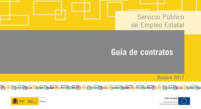 Guía de contratos. SEPE