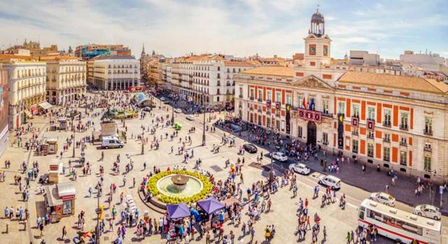 Consulte aquí la selección de sentencias más importantes recopiladas entre el 16 y el 31 de diciembre de 2022. Imagen de la Puerta del Sol de Madrid desde arriba