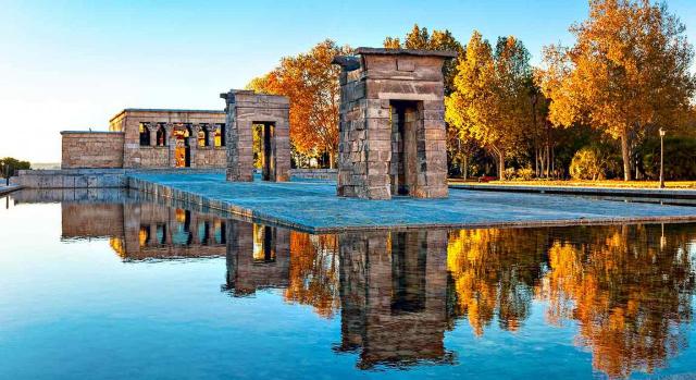 Normativa autonómica. Imagen del Templo de Debod de Madrid