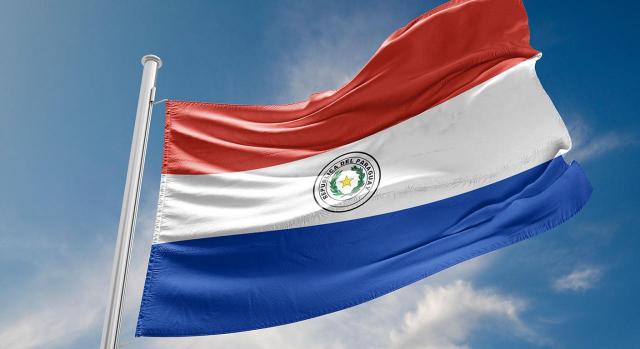 La OIT alcanza el objetivo de ratificación del emblemático Convenio sobre seguridad social. Imagen de la bandera de Paraguay